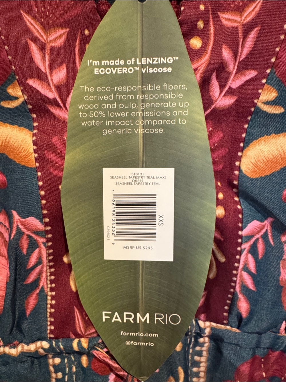 FARM Rio Seashell Tapestry Maxi Dress - Picture 3 of 13
